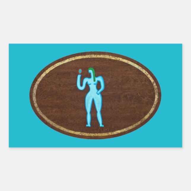 Adesivo Retangular Virgo 2008 (Frente)