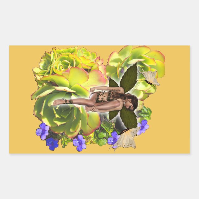 Adesivo Retangular Visitantes vencedores de Rosette (Frente)