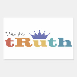 Adesivo Retangular Votar para Ruth - Vinheta RBG