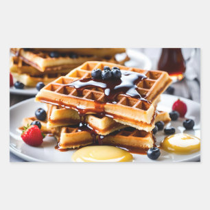 Adesivo Retangular Waffles