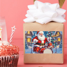 Adesivo Retangular „Weihnachtliche Harmonie“