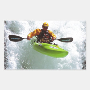 ADESIVO RETANGULAR WHITEWATER KYAKING.