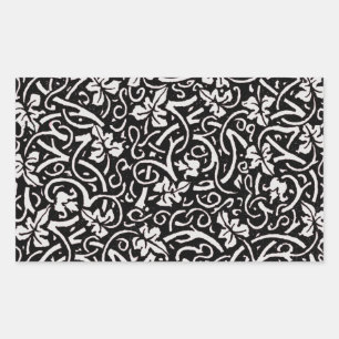 Adesivo Retangular William Morris Grapevine Vine Leaf Patterno