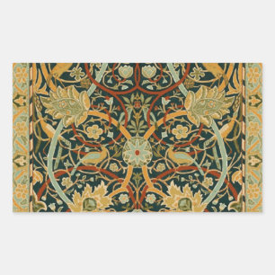 Adesivo Retangular William Morris Oriental Carpet Art