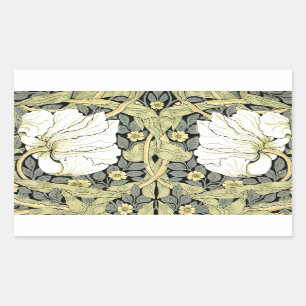 Adesivo Retangular William Morris Pimpernel Floral Wallpaper