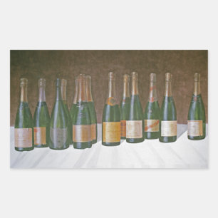 Adesivo Retangular Winescape Champagne 2003 2