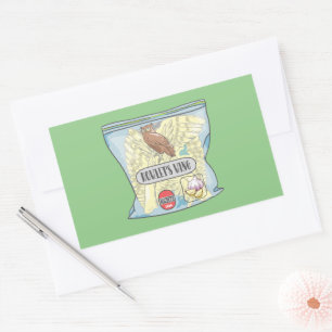 Adesivo Retangular WLETS WING Macbeth feitiça.