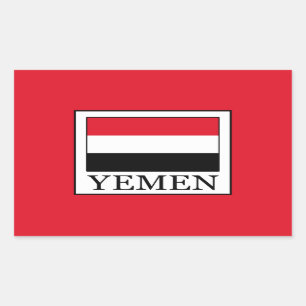 Adesivo Retangular Yemen