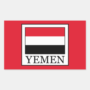 Adesivo Retangular Yemen