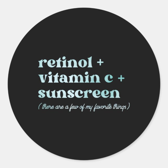 Adesivo Retinol Vitamina C E Estética Protetora Do Sol (Frente)