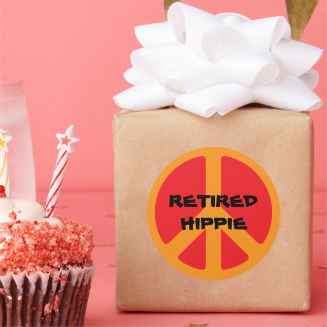 Adesivo Retired Hippie (Festa)