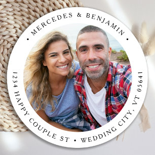 Adesivo Retornar a Foto do Casal de Endereço Simples