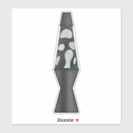 Adesivo Retorno dos 90 - Lâmpada holográfica de bolhas