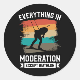 Adesivo Retrair Tudo Na Moderação, Exceto Biathlon Bia