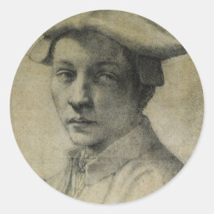 Adesivo Retrato de Andrea Quaratesi por Michelangelo