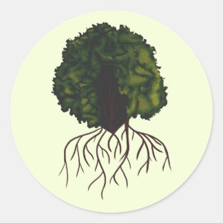 Adesivo Retrato de colagem digital Bold Afro Beauty