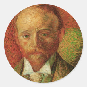Adesivo Retrato de Van Gogh do negociante de arte Alexande