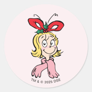 Adesivo Retrato Doce Cindy Lou Quem