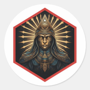 Adesivo Retrato Fantástico Incrível da Illuminati