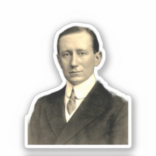 Adesivo Retrato fotográfico de Guglielmo Marconi