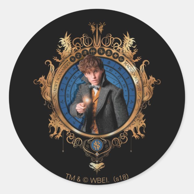 ADESIVO RETRATO NEWT SCAMANDER™ (Frente)