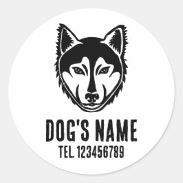 Adesivo Retrato preto e branco do Rouco Lino Cortado Impre