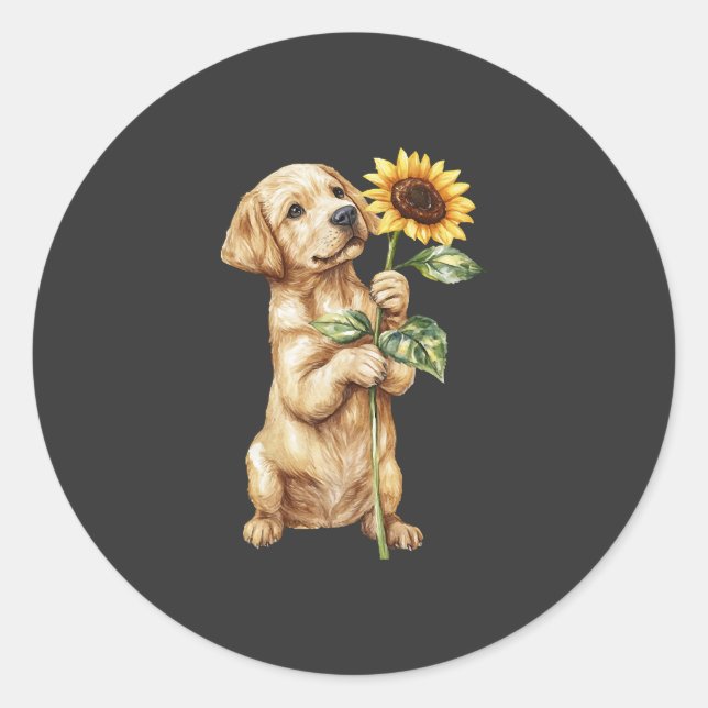 Adesivo Retriever do Labrador (Frente)