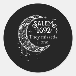 Adesivo Retro 1692 Perderam Um Salem De Bruxa 1692 Hallow
