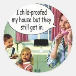 Adesivo Retro-adesivos Engraçados 1