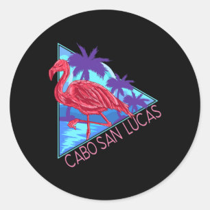 Adesivo Retro anos 80 Praia Férias Vintage Cabo San Lucas