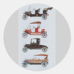 Adesivo RETRO CARS 2 - Automóvel de reparação automóve