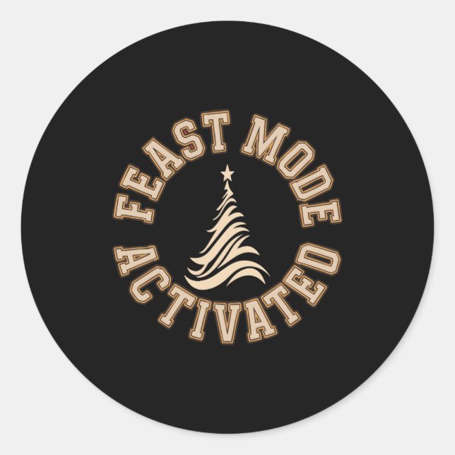 Adesivo Retro Christmas Energy  (Frente)