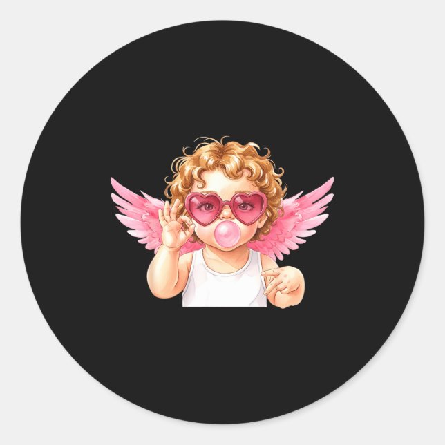 Adesivo Retro Cud 67 Meme Bubblegum Funny Six Seven Valent (Frente)