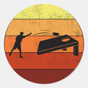 Adesivo Retro de Jogo de Lâmpada de Cornualha de Bean