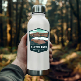 Adesivo Retro do Parque Nacional Canyonlands | Autocolante