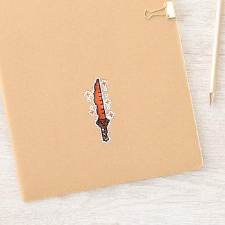 Adesivo Retro Fire Dagger