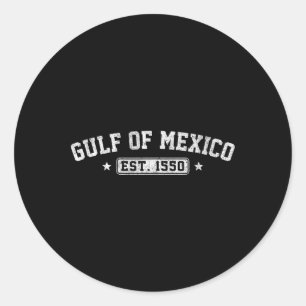 Adesivo Retro Golfo Do México Desde 1550 História Das Mulh