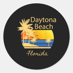 Adesivo Retro Legal Daytona Beach Mens Womens Florida Beac