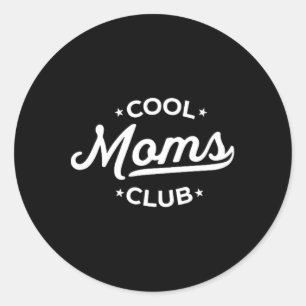 Adesivo Retro Legal Família do Clube Mães Engraçado Mãe Po