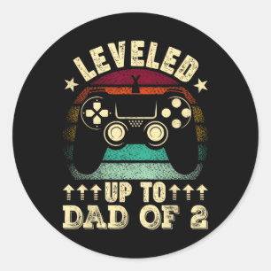 Adesivo Retro Levado Até Pai De 2 Novos papais V