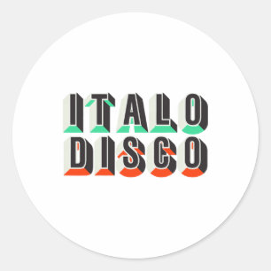 Adesivo Retro Music Lover Cote Italo Disco Funny Dancing