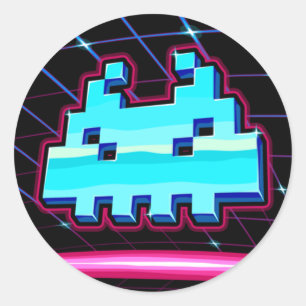 Adesivo Retro Neon
