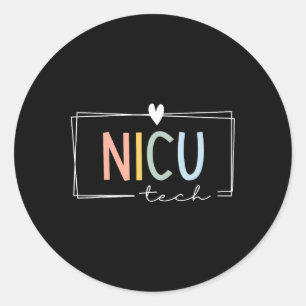 Adesivo Retro Nicu Tech Neonatal Intensification Unit Icu