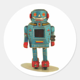 ADESIVO RETRO ROBOT STICKER.
