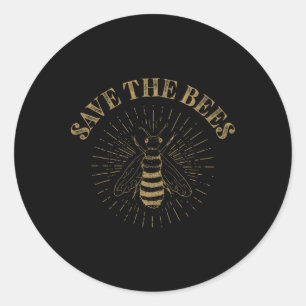Adesivo Retro Salve As Abelhas Apiary Beekeeper Dia Da Ter