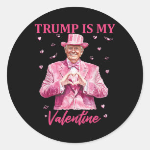 Adesivo Retro Trump É Meu Namorados Trump Valentine Dia 1