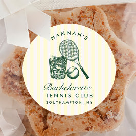 Adesivo Retro Verde Último Balanço Antes do Tênis do Anel 