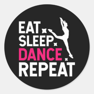 Adesivo Retro Vintage Coma Dança Repetitiva De Sono