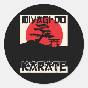 Adesivo Retro Vintage Miyagi do Karate Life Bonsai Tree Mã