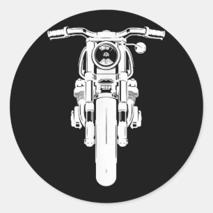 Adesivo Retro Vintage Motorcycle I love my Motorbik